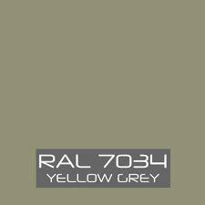RAL 7034 Yellow Grey tinned Paint